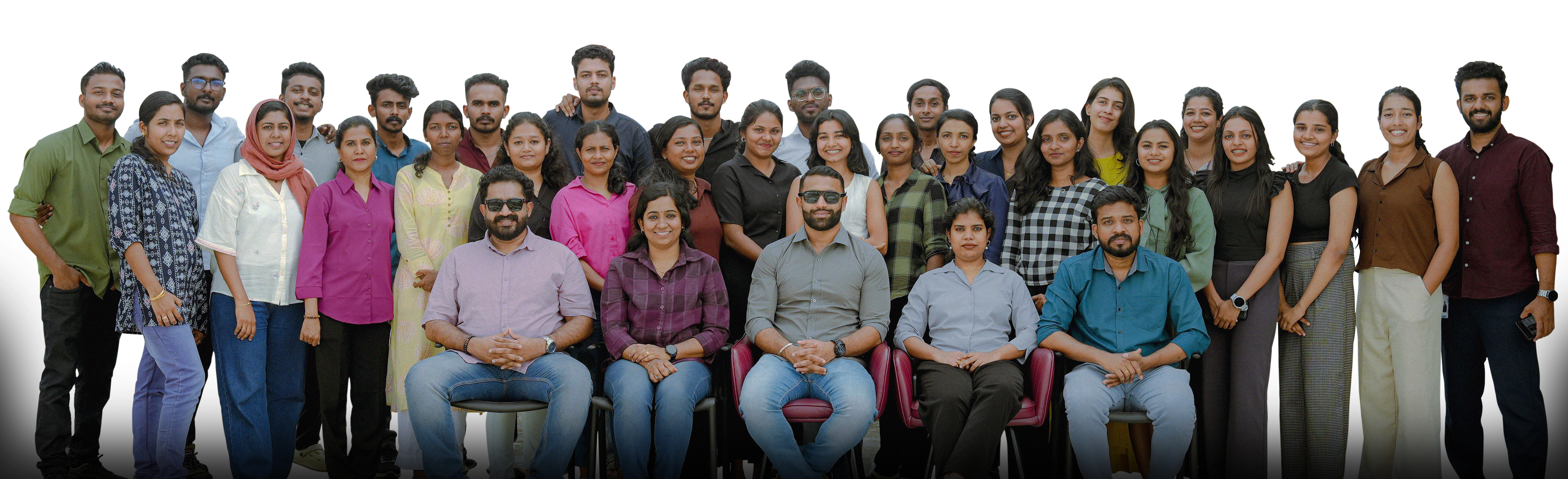 Students celebrating study abroad success